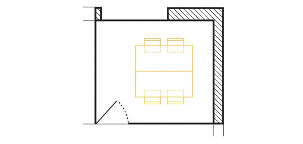 Plan du bureau RDC 1