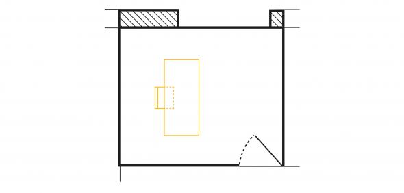 Plan du bureau RDC 3