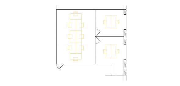 Plan de l'open-space 7